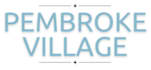 The image displays the words "Pembroke Village" in a stylized font.
