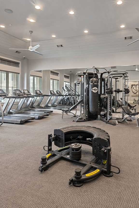 Spacious Fitness center at Citadel at Westpointe, San Antonio, TX