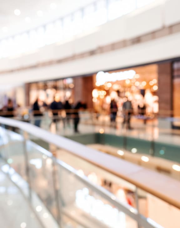a shopping mall at Encore Apartments, Ontario, CA, 91764
