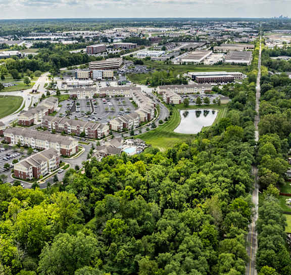 a paved trail near Bella Vista Apartments in Fishers, IN 46038