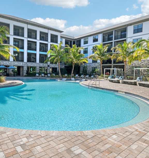 Swimming Pool at AxisOne Apartments in Stuart, FL 34994