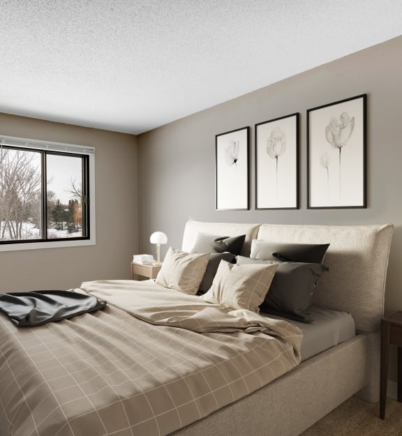 Large Bedroom at Valley Pond, Apple Valley, MN, 55124