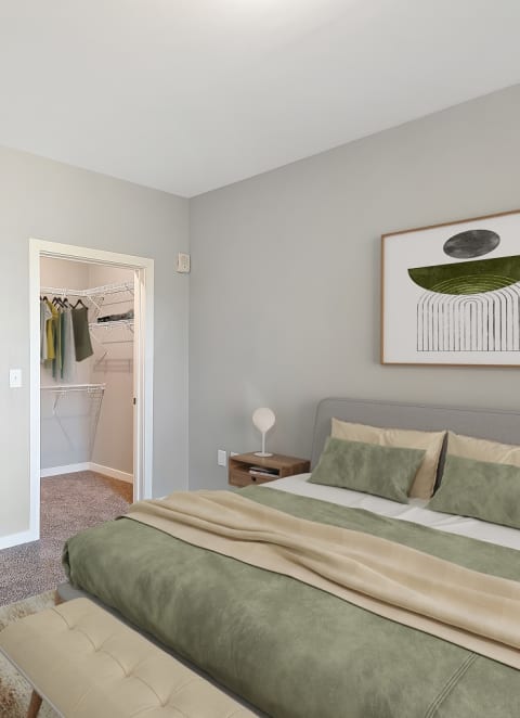 Main Bedroom at The Paramount, Atlanta, GA
