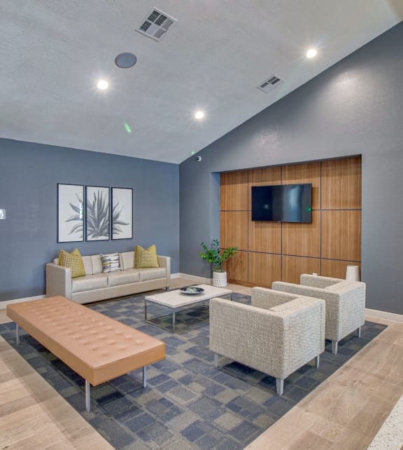 Clubhouse with Lounge Area at Stonelake at the Arboretum, Texas, 78759