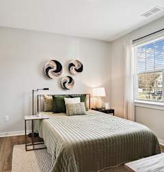 Comfortable Bedroom at Zora University, Charlotte, North Carolina