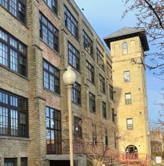 building exterior front entrance