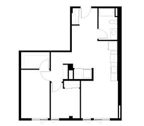 2Bedroom 09 Floor Plan at Victory Northgate Apartments, Washington, 98125