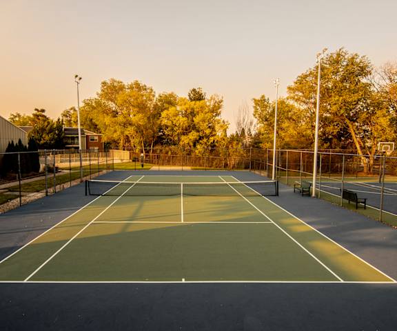 tennis courts