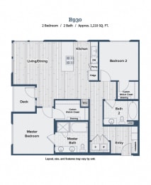  Floor Plan B930