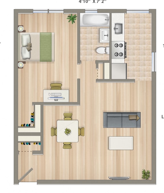 602-Square-Foot-One-Bedroom-Apartment-Floorplan-Available-For-Rent-Shipley-Park-Apartments