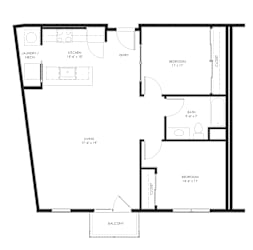 Model 4 2D Floorplan