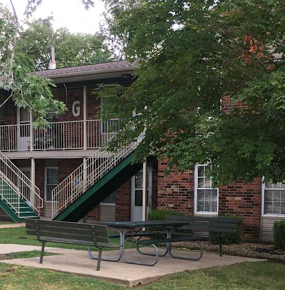 the building where the apartment is located