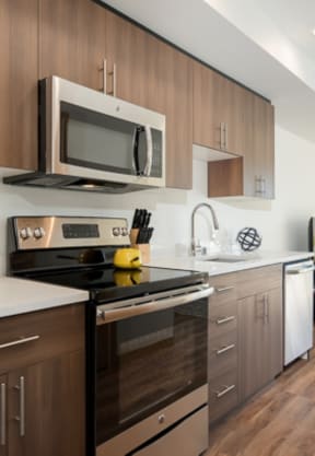 Junction Flats and Landing Model Kitchen