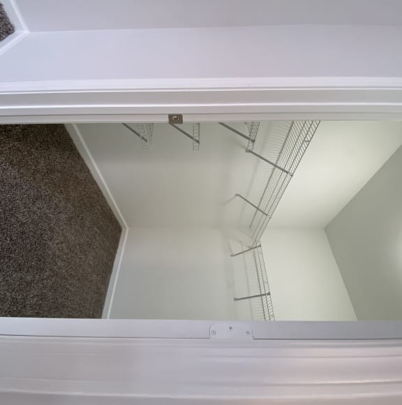 spacious bedroom closet