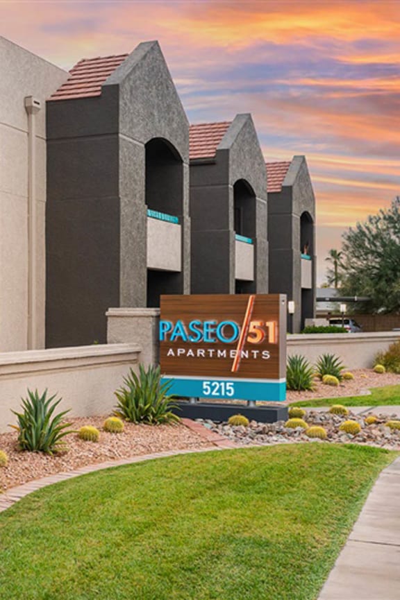 Entrance at Paseo 51, Glendale