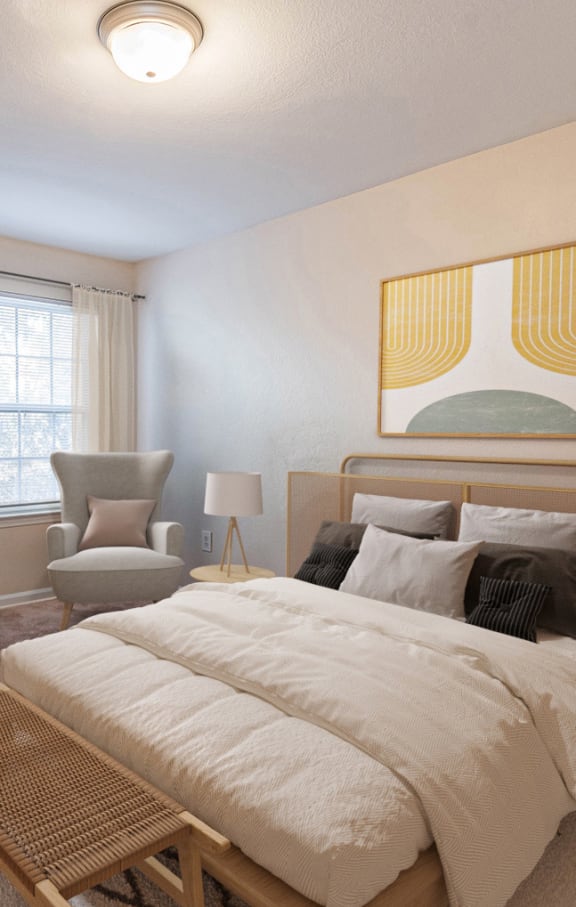 Dominium-Fulton Pointe-Virtually Staged Bedroom