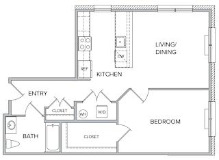 luxury rental studio one two bedroom apartments at city line east in jersey city Hudson county nj new jersey near nyc new York city