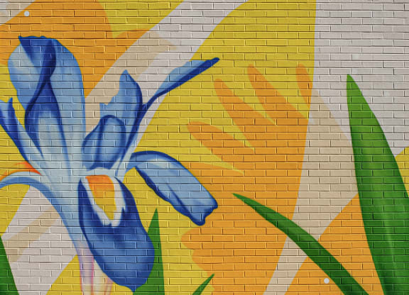Mural at Makers Rise, Herndon, VA  