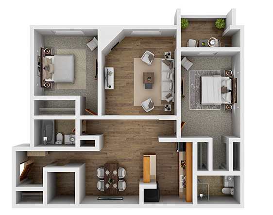 Floor Plan  C3 Floor Plan at Creekstone Falls, Sioux Falls, South Dakota