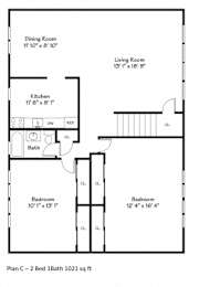  Floor Plan Type C