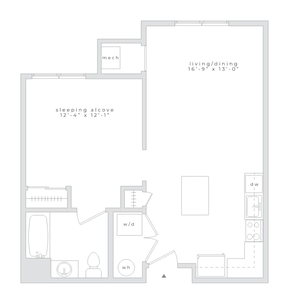 A floor plan for a property by Hartlan studios.
