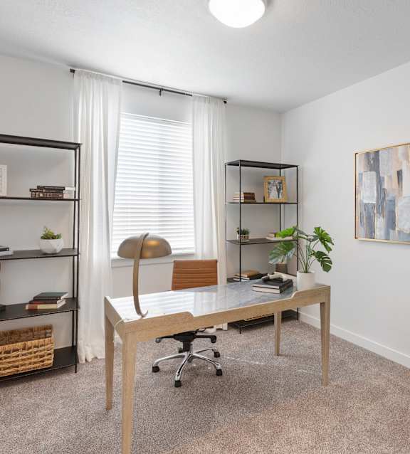 Office in Secondary Bedroom at The Veridian