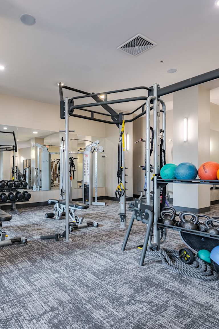 Gym at The Edison Lofts Apartments (2 of 3)