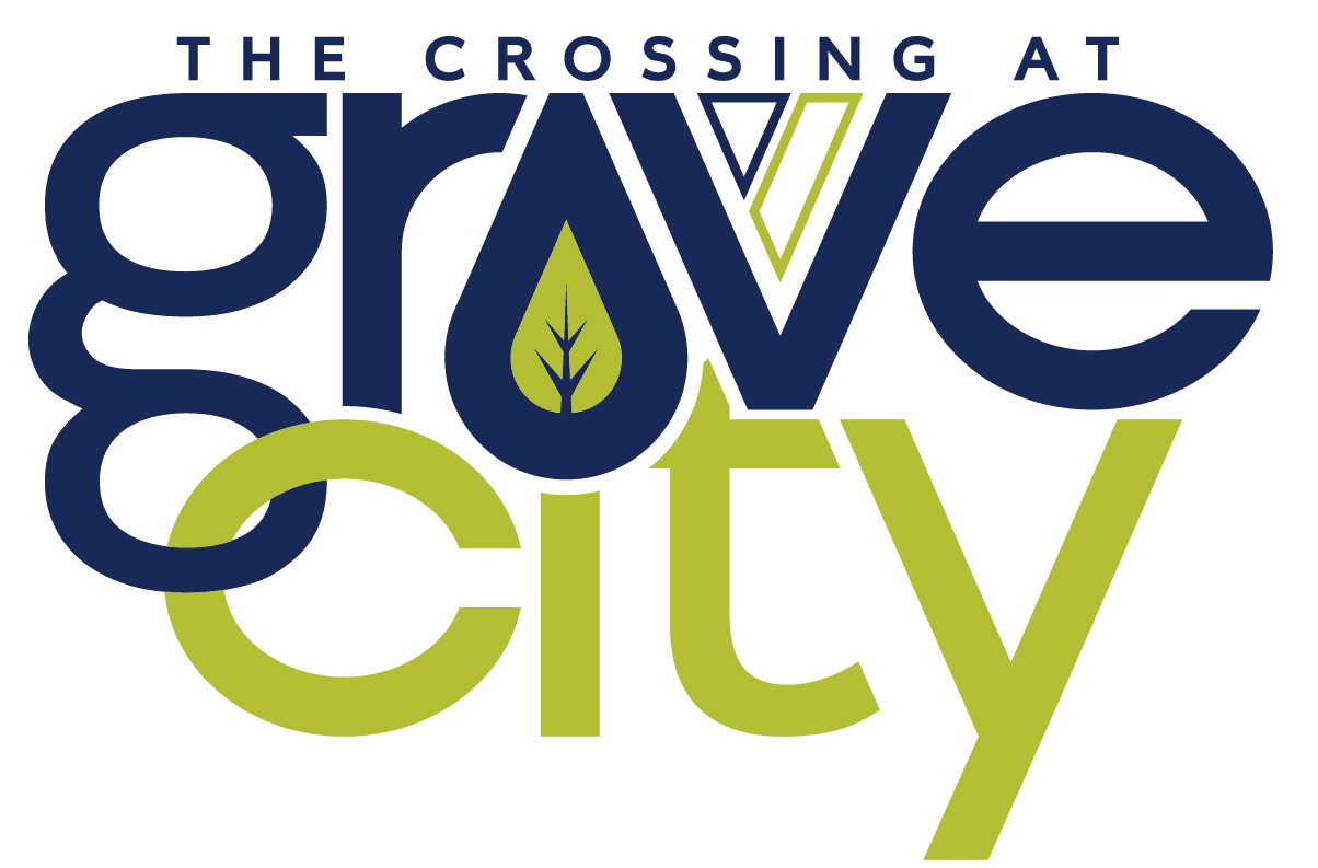the crossing at grove city logo