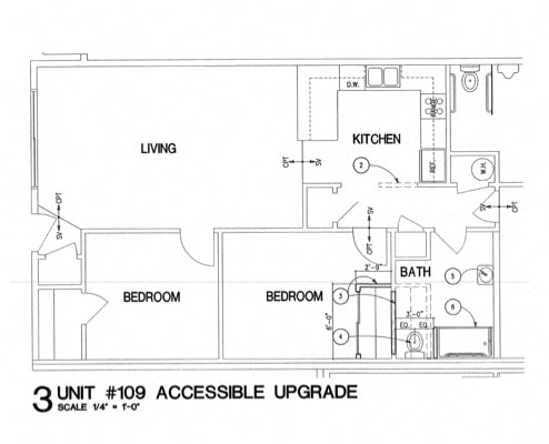 Floor Plan  2 Bedroom