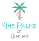 A logo with a palm tree and the words "The Palms at Chatham" written underneath.