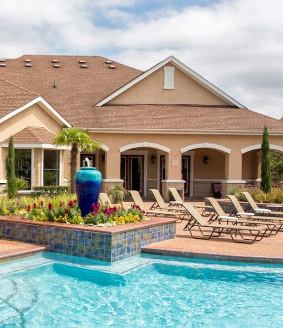 take a dip in our resort style pool