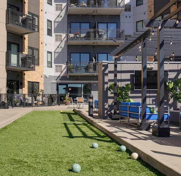 pool deck at The Axis, Minnesota, 55441