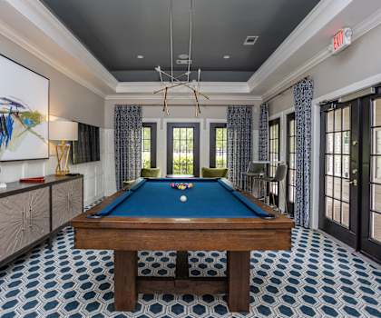 Pool Table at Mill Creek Run Apartments, Macon, GA