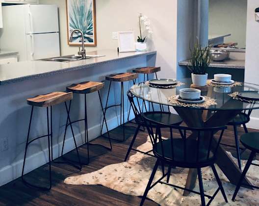 Kitchen and Dining Area at La Costa at Dobson Ranch Apartments