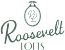 The image shows a logo with the text "Roosevelt Lofts" in the center.