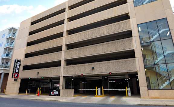 Parking Area at STRATA West, Allentown