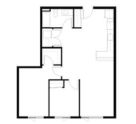 2Bedroom 08 Floor Plan at Victory Northgate Apartments, Washington