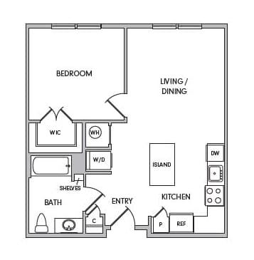 luxury rental studio one two bedroom apartments at city line west in jersey city Hudson county nj new jersey near nyc new York city