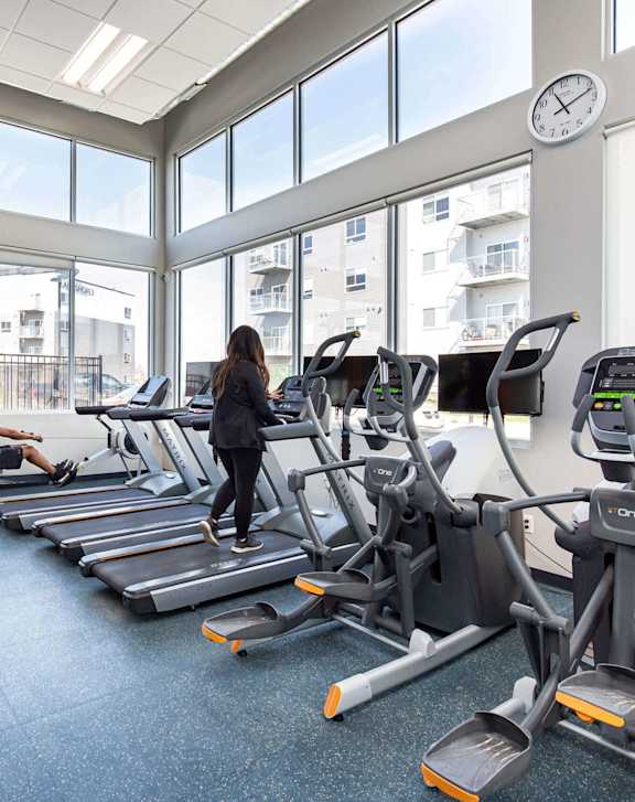 Cardio Machines at Lake Shore Apartments, Ankeny, IA, 50021