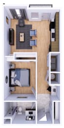 Floor Plan  Martin on Main Apartments at 835 East main Street, Louisville KY 40206Martin on Main at 835 East Main Street, Louisville KY 40206