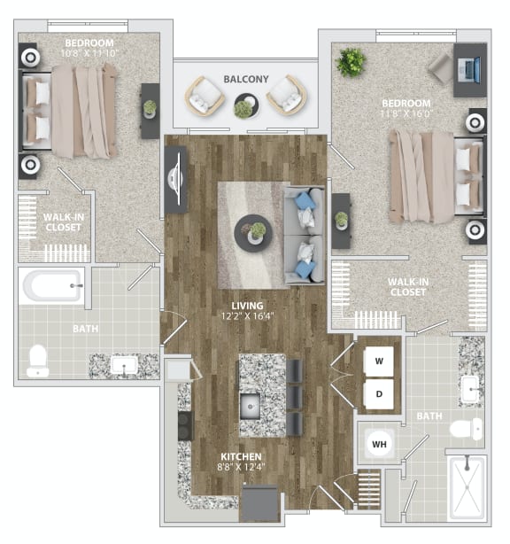 2 Bedroom apartment  at Woodmore Grand, Bowie, 20721