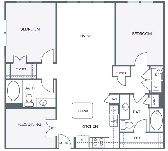 AVANT on Market Center - B11 - 2 bedroom and 2 bath