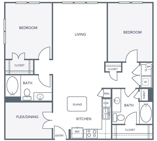 AVANT on Market Center - B9 - 2 bedroom and 2 bath