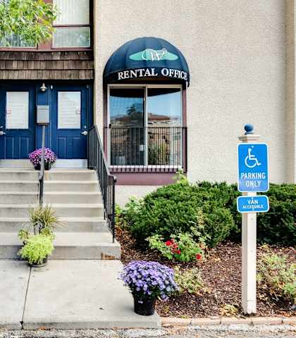 Wayzata Entrance  at Wayzata Woods Apartments, Wayzata, Minnesota