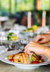 people eating food in a restaurant with read on it at 605 Concord at Fresh Pond Apartments, Cambridge, MA, 02138