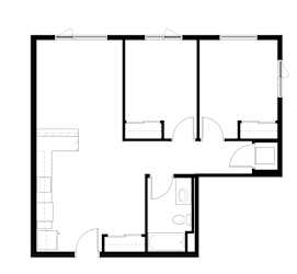 2Bedroom 07 Floor Plan at Victory Northgate Apartments, Seattle