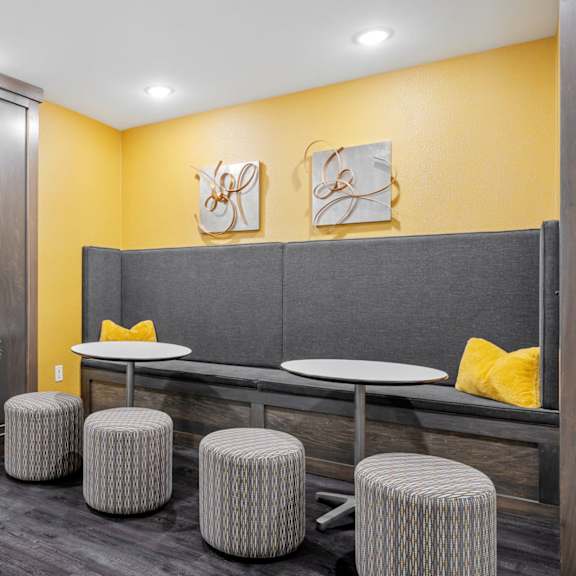 Community Lounge with soft seating