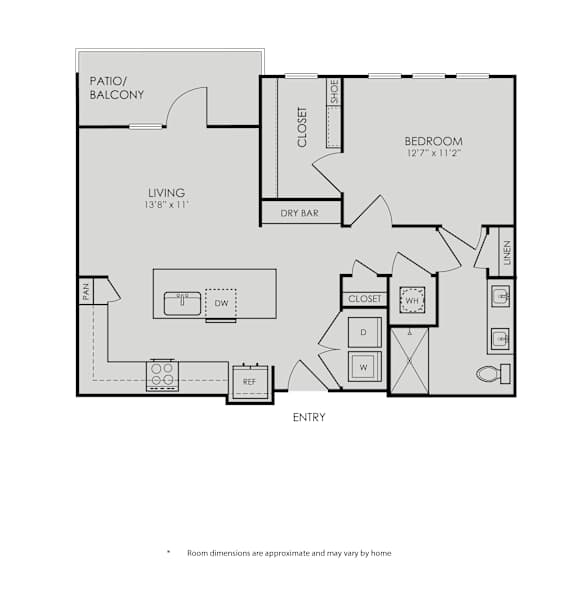 Contour at NODA A5 Floorplan