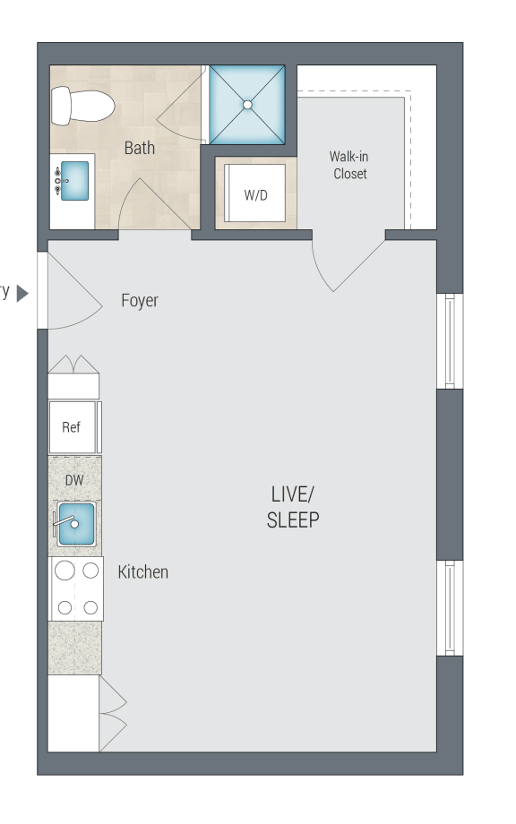 S5 Floor Plan at Reed Row, Washington, Washington