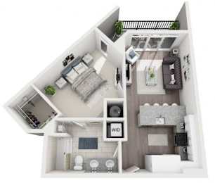 Kern Floor Plan at Lofts at South Lake, Clermont, 34711